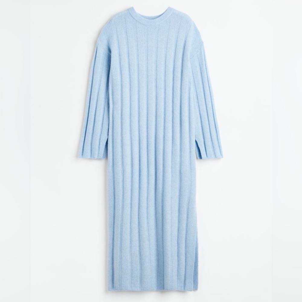 H&M Oversized Rib-Knit Dress